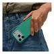 MOFT MOVAS Snap iPhone 17 Pro Hoesje MagSafe Vegan Leer Back Cover Groen afbeelding 11