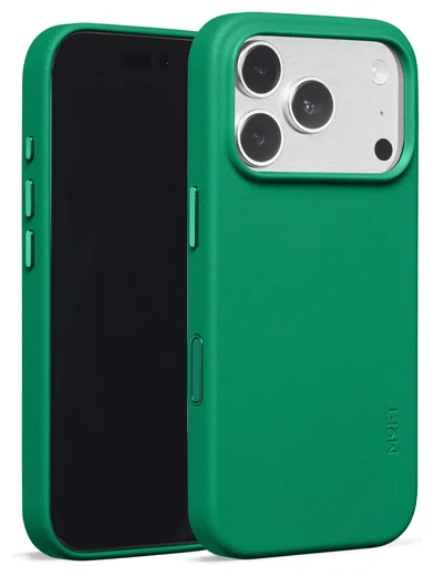 MOFT MOVAS Snap iPhone 17 Pro Hoesje MagSafe Vegan Leer Back Cover Groen afbeelding 2