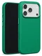 MOFT MOVAS Snap iPhone 17 Pro Hoesje MagSafe Vegan Leer Back Cover Groen afbeelding 2