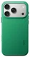 MOFT MOVAS Snap iPhone 17 Pro Hoesje MagSafe Vegan Leer Back Cover Groen
