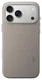 MOFT MOVAS Snap iPhone 17 Pro Max Hoesje MagSafe Leer Back Cover Taupe