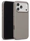 MOFT MOVAS Snap iPhone 17 Pro Max Hoesje MagSafe Leer Back Cover Taupe afbeelding 2