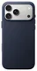 MOFT MOVAS Snap iPhone 17 Pro Max Hoesje MagSafe Leer Back Cover Navy afbeelding 1