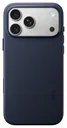 MOFT MOVAS Snap iPhone 17 Pro Max Hoesje MagSafe Leer Back Cover Navy