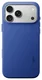 MOFT MOVAS Snap iPhone 17 Pro Max Hoesje MagSafe Leer Back Cover Blauw
