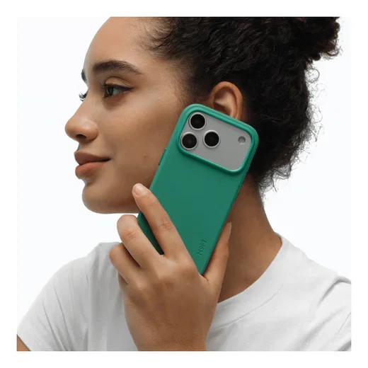 MOFT MOVAS Snap iPhone 17 Pro Max Hoesje MagSafe Leer Back Cover Groen afbeelding 14
