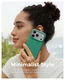 MOFT MOVAS Snap iPhone 17 Pro Max Hoesje MagSafe Leer Back Cover Groen afbeelding 6