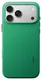 MOFT MOVAS Snap iPhone 17 Pro Max Hoesje MagSafe Leer Back Cover Groen