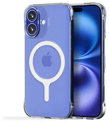 MOFT Invisible Case Clear iPhone 16 Hoesje MagSafe Back Cover Transparant afbeelding