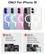 MOFT Invisible Case Clear iPhone 16 Hoesje MagSafe Back Cover Transparant afbeelding 2