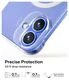 MOFT Invisible Case Clear iPhone 16 Hoesje MagSafe Back Cover Transparant afbeelding 4