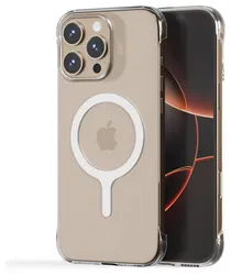 MOFT Invisible Case Clear iPhone 16 Pro Hoesje MagSafe Back Cover Transparant afbeelding