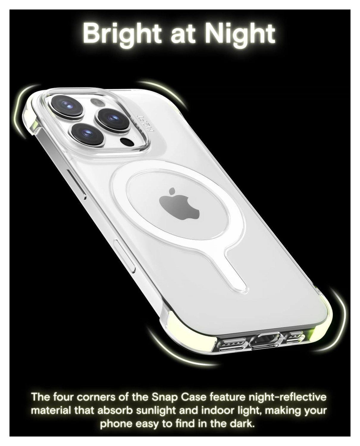 MOFT Invisible Case Clear iPhone 16 Pro Hoesje MagSafe Back Cover Transparant afbeelding 7
