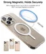 MOFT Invisible Case iPhone 16 Pro Max Hoesje MagSafe Back Cover Transparant afbeelding 7