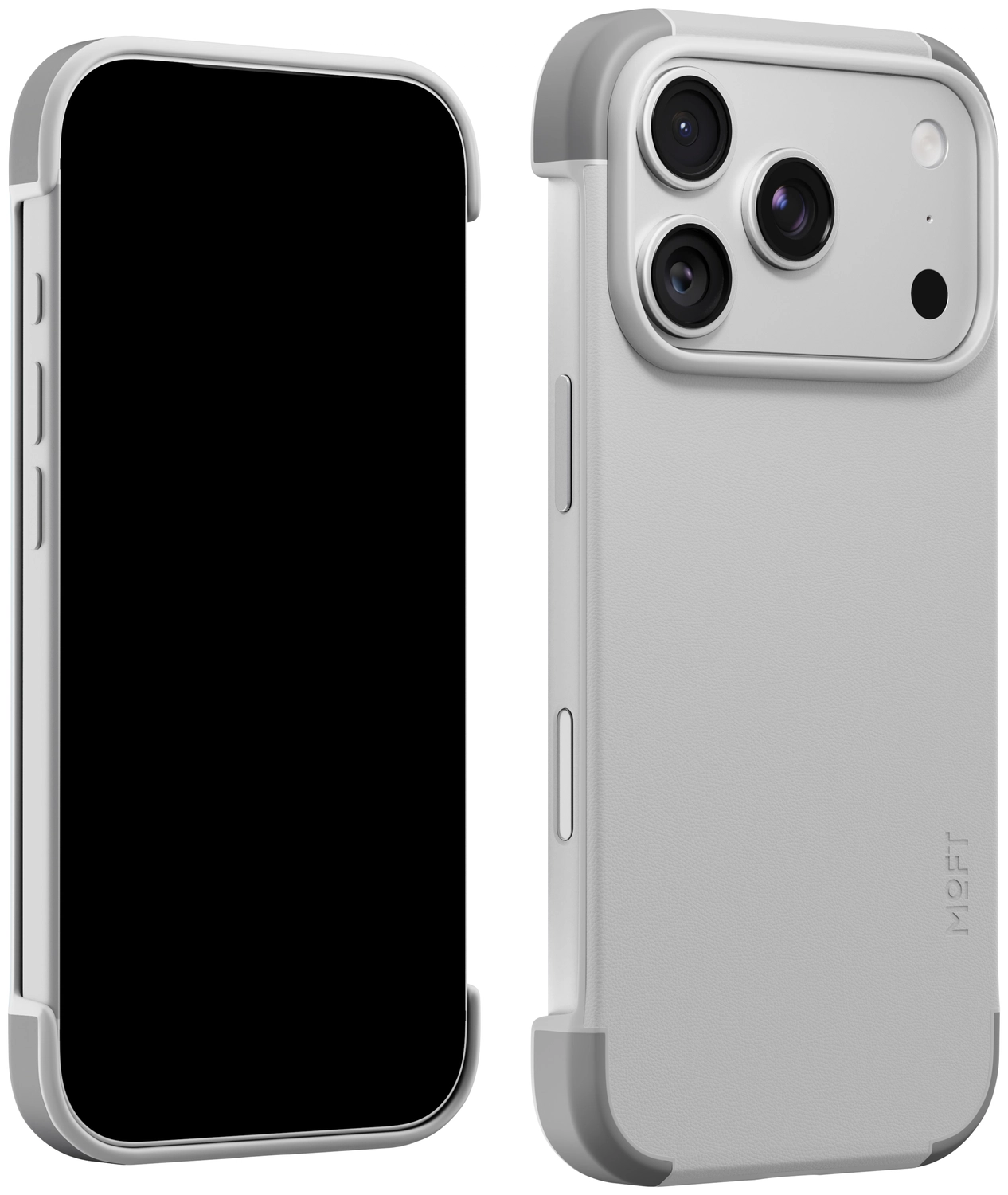 MOFT MOVAS Frame iPhone 17 Pro Hoesje MagSafe Back Cover Ultra Dun Grijs afbeelding 15
