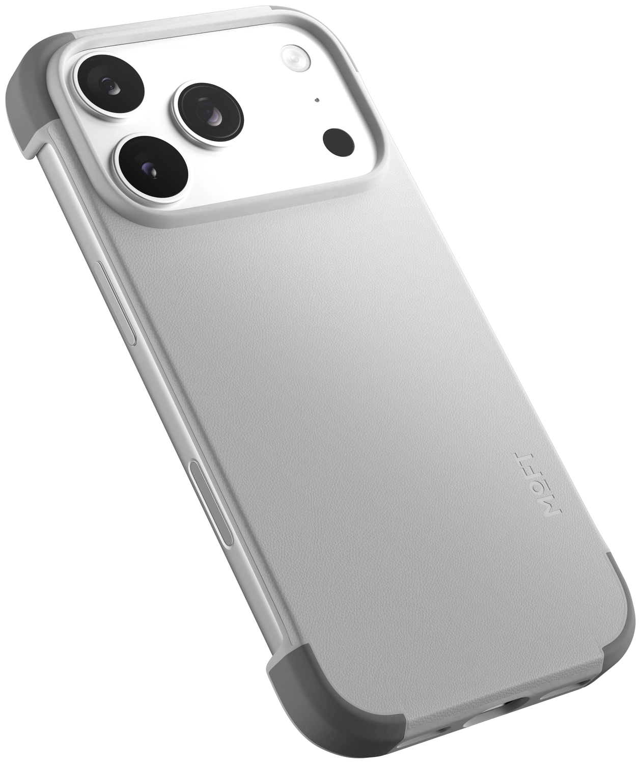 MOFT MOVAS Frame iPhone 17 Pro Hoesje MagSafe Back Cover Ultra Dun Grijs afbeelding 5