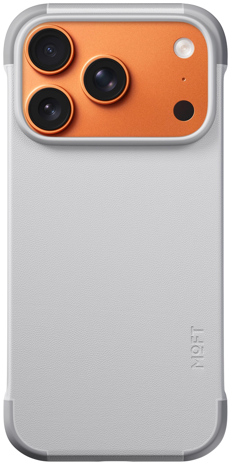 MOFT MOVAS Frame iPhone 17 Pro Hoesje MagSafe Back Cover Ultra Dun Grijs afbeelding 2