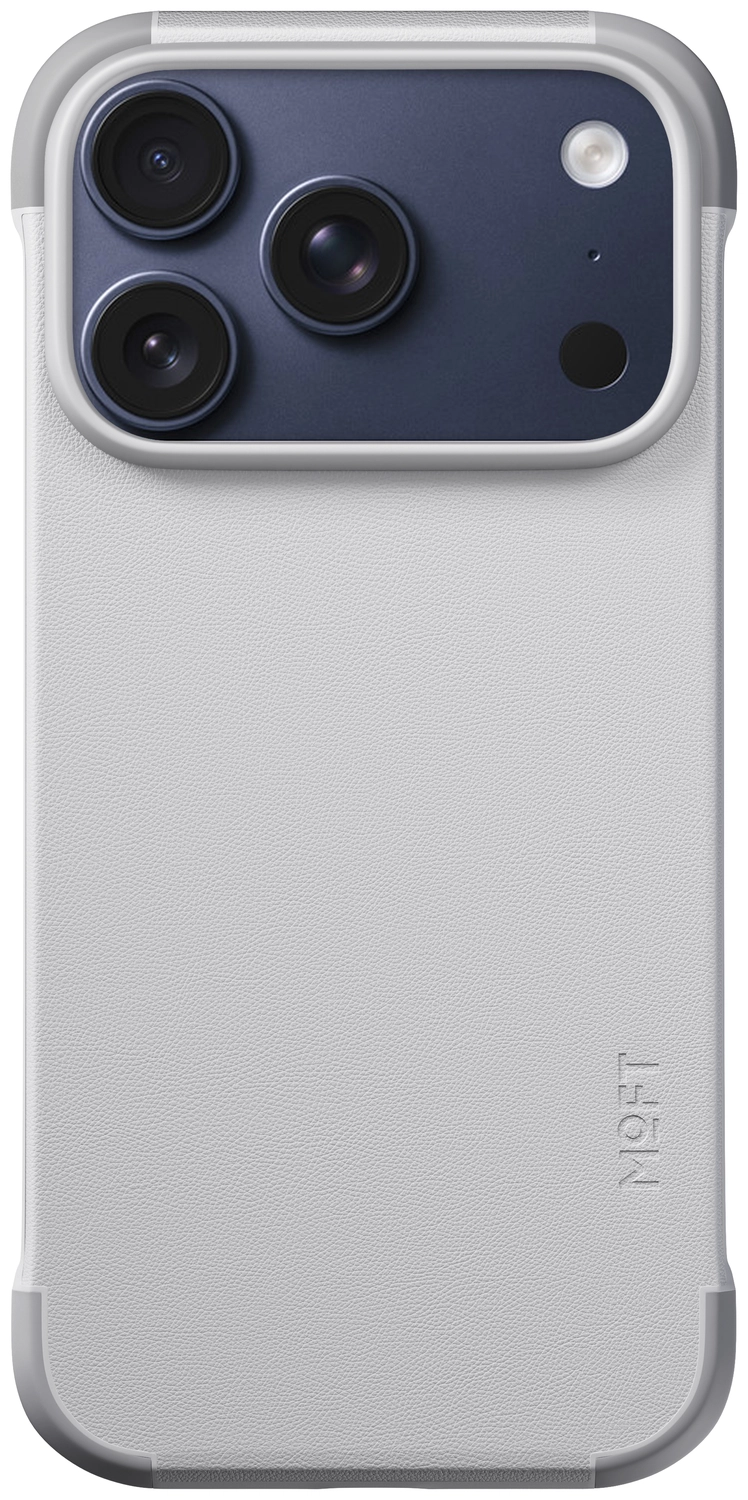 MOFT MOVAS Frame iPhone 17 Pro Hoesje MagSafe Back Cover Ultra Dun Grijs afbeelding 7