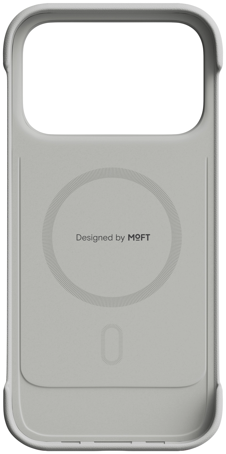 MOFT MOVAS Frame iPhone 17 Pro Max Hoesje MagSafe Back Cover Ultra Dun Grijs afbeelding 8