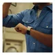MOFT Snap - Apple Watch Bandje - 1-11/SE/Ultra - 49/46/45/44/42MM - Zwart Beige afbeelding 9