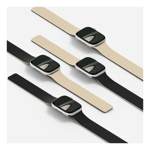 MOFT Snap - Apple Watch Bandje - 1-11/SE/Ultra - 49/46/45/44/42MM - Zwart Beige afbeelding 11