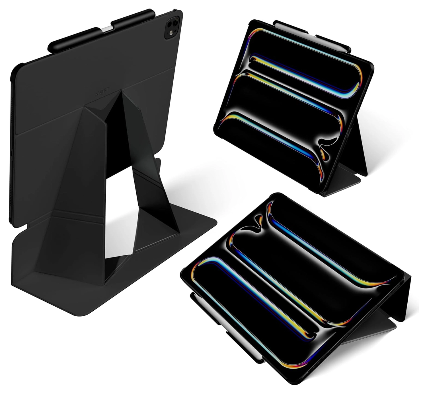 MOFT Float Folio iPad Air 11 (2024/2025/2026)/Air 10.9 (2022/2020) Hoes Zwart afbeelding 1