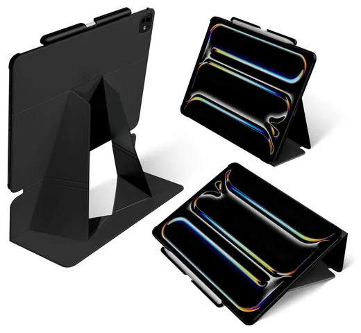 MOFT Float Folio iPad Air 11 (2024/2025/2026)/Air 10.9 (2022/2020) Hoes Zwart afbeelding 1