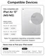MOFT Float Folio Book Case iPad Air 13 (2024/2025) Hoes met Standaard Zwart afbeelding 2