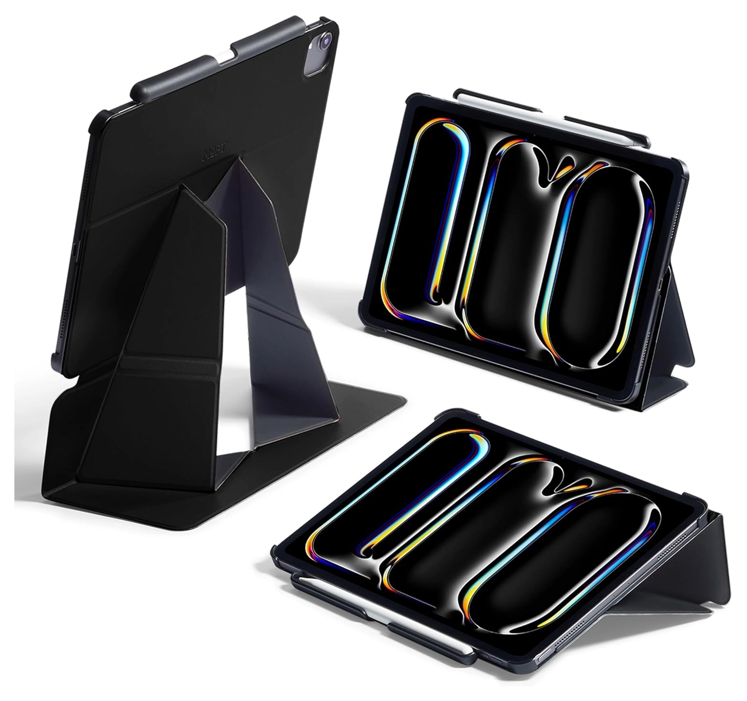 MOFT Float Folio Book Case iPad Pro 12.9 Hoes met Standaard Zwart afbeelding 1