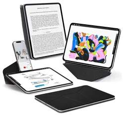MOFT Dynamic Folio iPad Pro 11 (2024/2025) Hoes Book Case met Standaard Zwart afbeelding