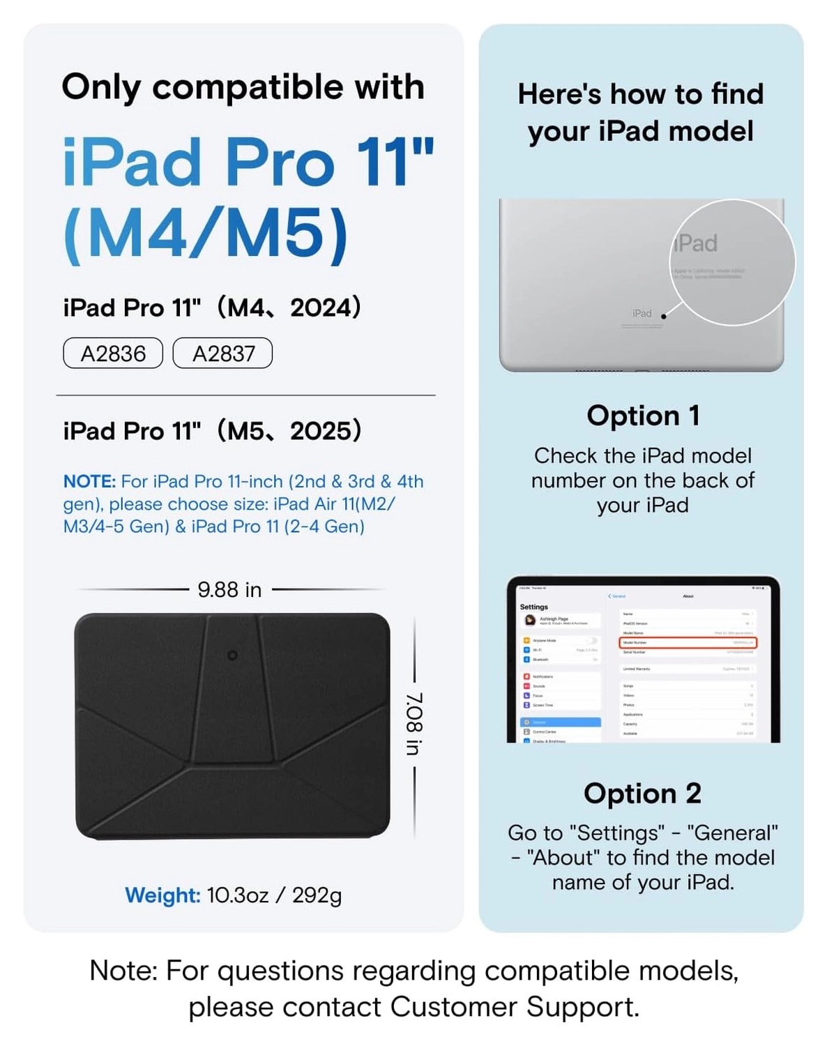 MOFT Dynamic Folio iPad Pro 11 (2024/2025) Hoes Book Case met Standaard Zwart afbeelding 2