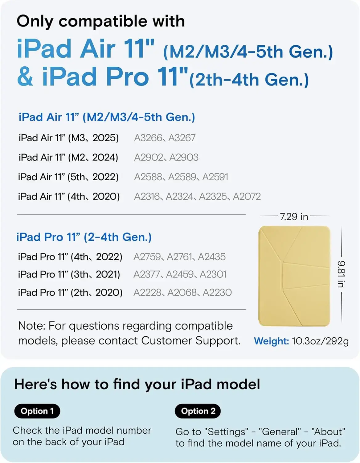 MOFT Dynamic Folio iPad Pro 11 (2022/2021/2020/2018) Hoes met Standaard Zwart afbeelding 2