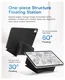 MOFT Dynamic Folio iPad Pro 12.9 Hoes Book Case met Standaard Zwart afbeelding 5