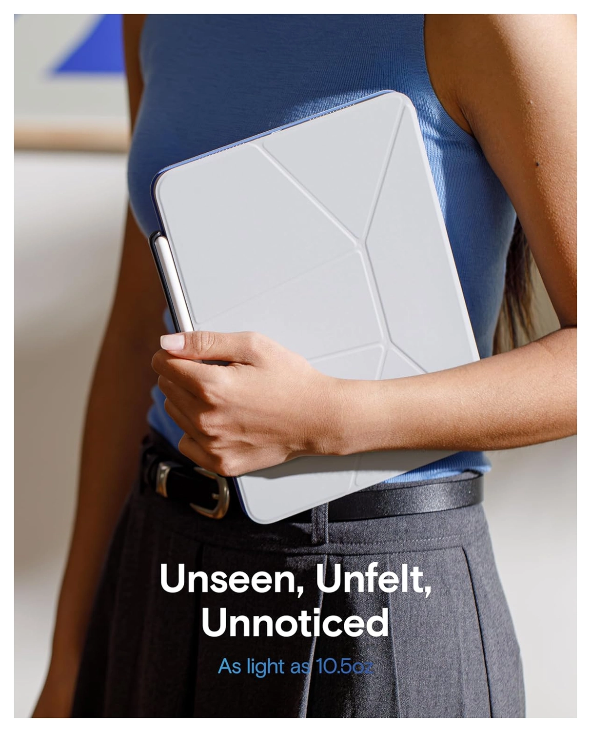 MOFT Dynamic Folio iPad Mini 7 / 6 Hoes Book Case met Standaard Zwart afbeelding 10