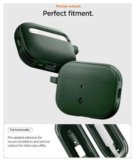 Spigen Vault Case AirPods Pro 3 Hoesje met Magneetsluiting Groen afbeelding 6