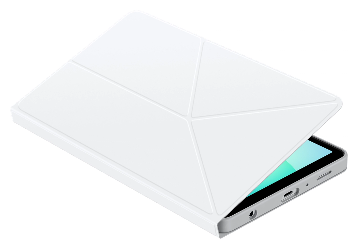 Originele Samsung Galaxy Tab A11 Hoes Vouwbare Book Cover Wit afbeelding 5