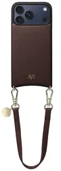 AVY Apple iPhone 17 Pro Max - Essential Kit - Chocolate - Short Leather afbeelding