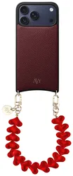 AVY Apple iPhone 17 Pro Max - Essential Kit - Burgundy - Cupid Clear Red afbeelding