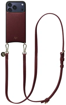 AVY Apple iPhone 17 Pro Max - Essential Kit - Burgundy - Long Leather