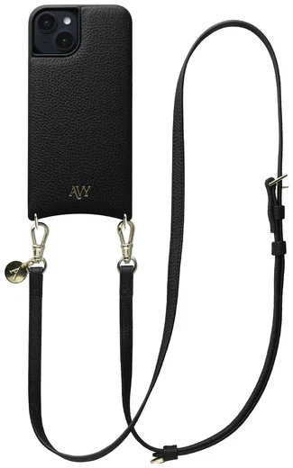 AVY Apple iPhone 14 / 13 - Essential Kit - Zwart - Long Leather afbeelding 1