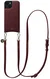 AVY Apple iPhone 14 / 13 - Essential Kit - Burgundy - Long Leather afbeelding 1