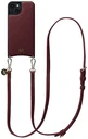 AVY Apple iPhone 14 / 13 - Essential Kit - Burgundy - Long Leather