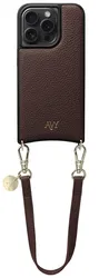 AVY Apple iPhone 14 Pro - Essential Kit - Chocolate - Short Leather afbeelding