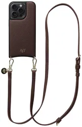 AVY Apple iPhone 14 Pro - Essential Kit - Chocolate - Long Leather afbeelding