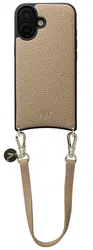 AVY Apple iPhone 16 - Essential Kit - Beige - Short Leather afbeelding
