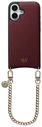AVY Apple iPhone 16 - Essential Kit - Burgundy - Aurum Lien afbeelding