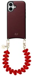 AVY Apple iPhone 16 - Essential Kit - Burgundy - Cupid Clear Red afbeelding