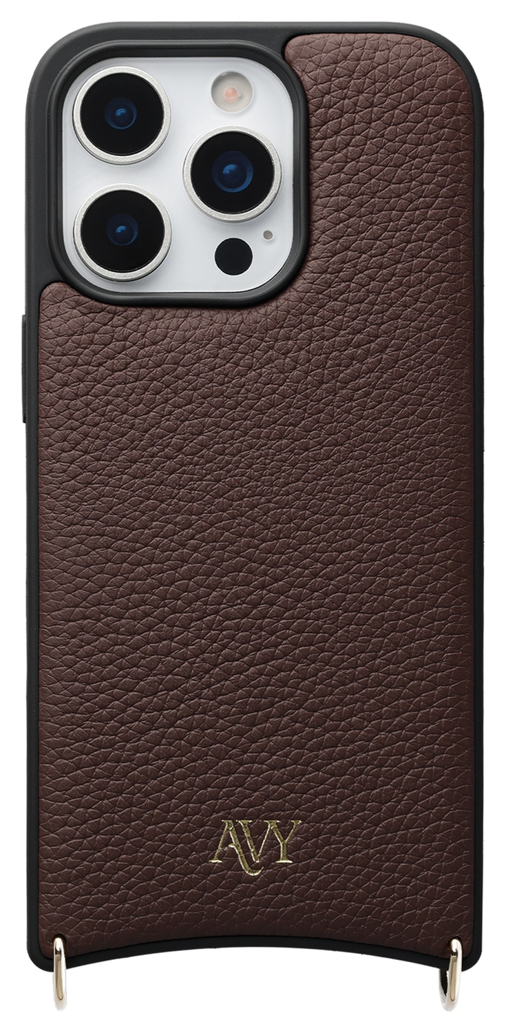 AVY Apple iPhone 16 Pro - Essential Kit - Chocolate - Long Leather afbeelding 12