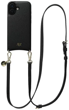 AVY Apple iPhone 17 - Essential Kit - Zwart - Long Leather