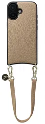 AVY Apple iPhone 17 - Essential Kit - Beige - Short Leather afbeelding